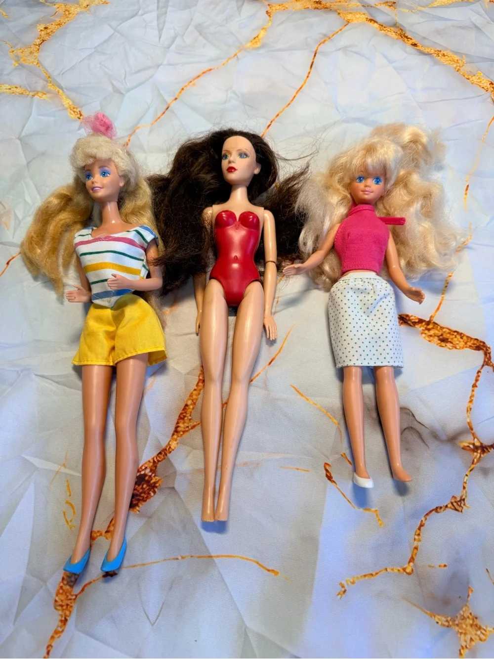 Lot of 3 Barbie’s vintage Skipper